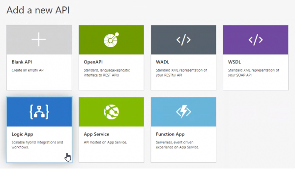 Logic App connection in Azure API Management